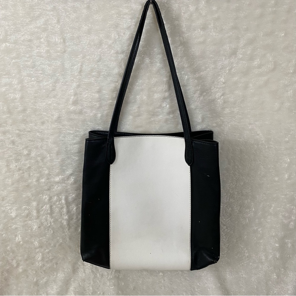 Steve Madden Black & White Tote Bag
